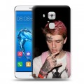 Дизайнерский пластиковый чехол для Huawei Nova Plus  Lil Peep