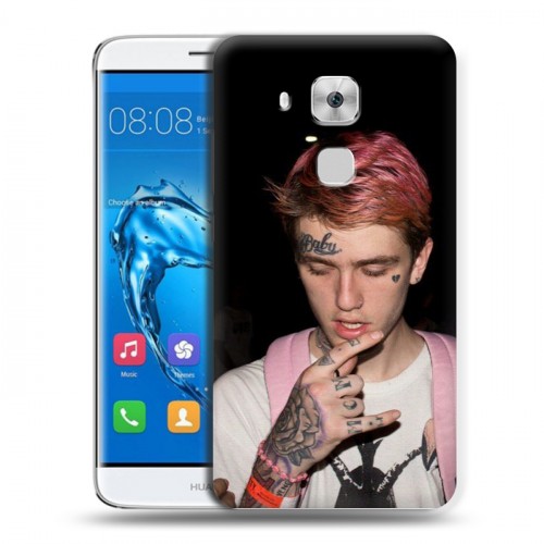 Дизайнерский пластиковый чехол для Huawei Nova Plus  Lil Peep