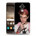 Дизайнерский пластиковый чехол для Huawei Mate 9  Lil Peep