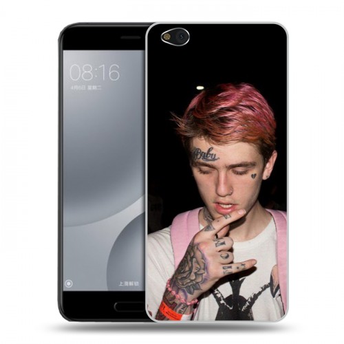 Дизайнерский пластиковый чехол для Xiaomi Mi5C  Lil Peep