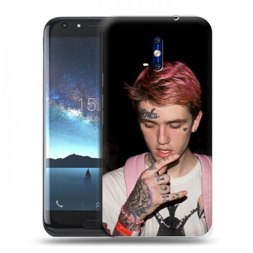 Дизайнерский силиконовый чехол для Doogee BL5000  Lil Peep