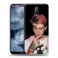 Дизайнерский пластиковый чехол для Nokia 6.1 Plus  Lil Peep