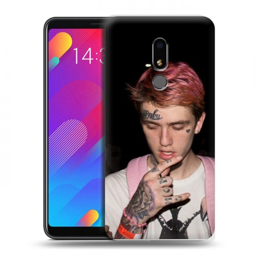 Дизайнерский пластиковый чехол для Meizu M8 Lite  Lil Peep