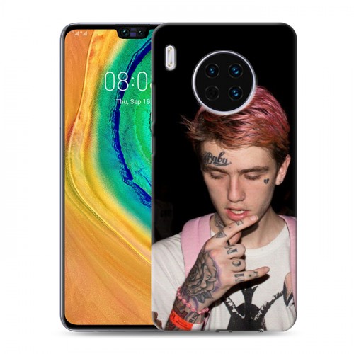 Дизайнерский пластиковый чехол для Huawei Mate 30  Lil Peep