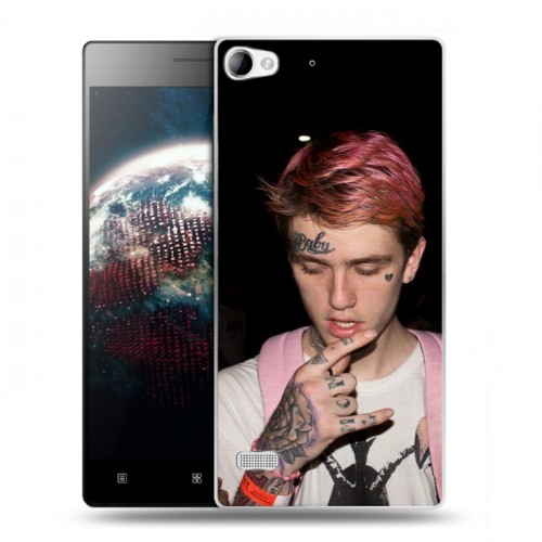 Дизайнерский пластиковый чехол для Lenovo Vibe X2  Lil Peep