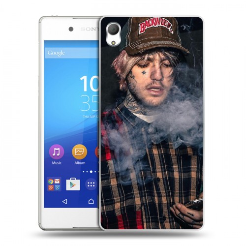 Дизайнерский пластиковый чехол для Sony Xperia Z3+  Lil Peep