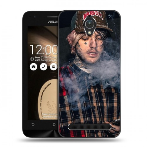 Дизайнерский пластиковый чехол для ASUS Zenfone Go  Lil Peep