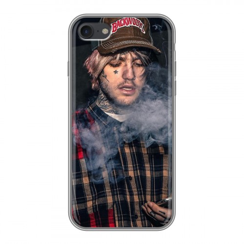 Дизайнерский силиконовый чехол для Iphone 7  Lil Peep