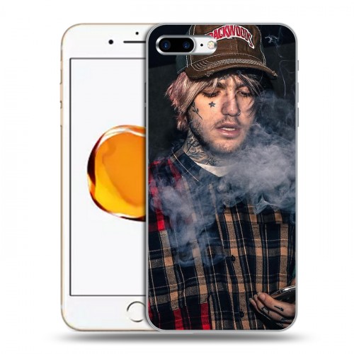 Дизайнерский пластиковый чехол для Iphone 7 Plus / 8 Plus  Lil Peep