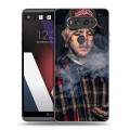 Дизайнерский пластиковый чехол для LG V20  Lil Peep