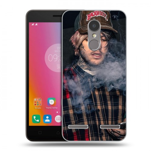 Дизайнерский силиконовый чехол для Lenovo K6  Lil Peep