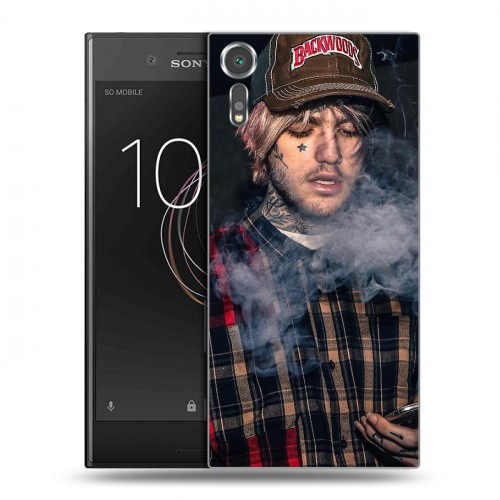 Дизайнерский пластиковый чехол для Sony Xperia XZs  Lil Peep