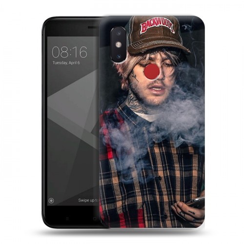 Дизайнерский пластиковый чехол для Xiaomi Mi8 SE  Lil Peep