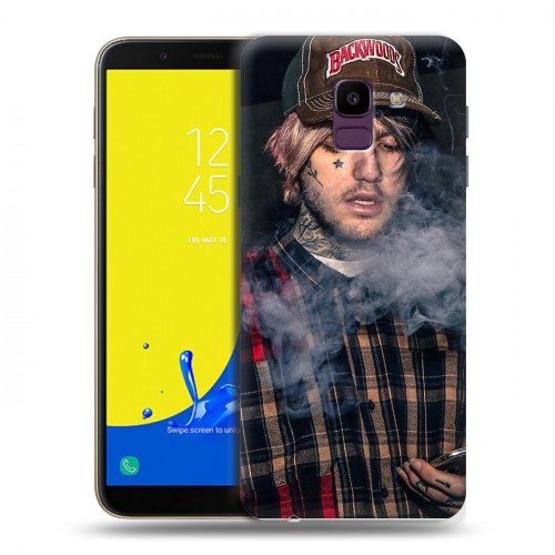 Дизайнерский пластиковый чехол для Samsung Galaxy J6  Lil Peep