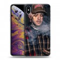 Дизайнерский силиконовый чехол для Iphone Xs Max  Lil Peep