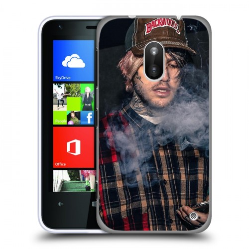 Дизайнерский пластиковый чехол для Nokia Lumia 620  Lil Peep