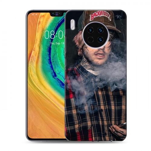 Дизайнерский пластиковый чехол для Huawei Mate 30  Lil Peep