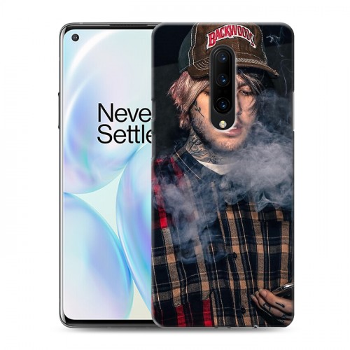 Дизайнерский силиконовый чехол для OnePlus 8  Lil Peep