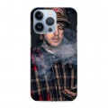 Дизайнерский силиконовый чехол для Iphone 13 Pro  Lil Peep