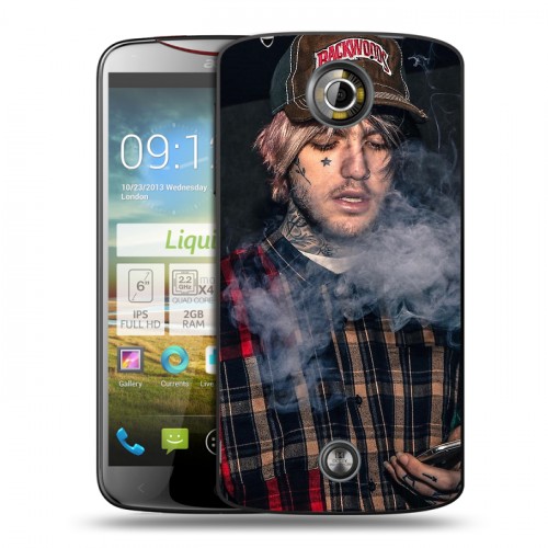 Дизайнерский пластиковый чехол для Acer Liquid S2  Lil Peep