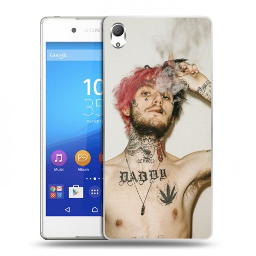 Дизайнерский пластиковый чехол для Sony Xperia Z3+  Lil Peep