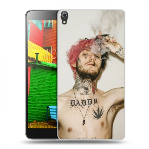 Дизайнерский силиконовый чехол для Lenovo Phab  Lil Peep