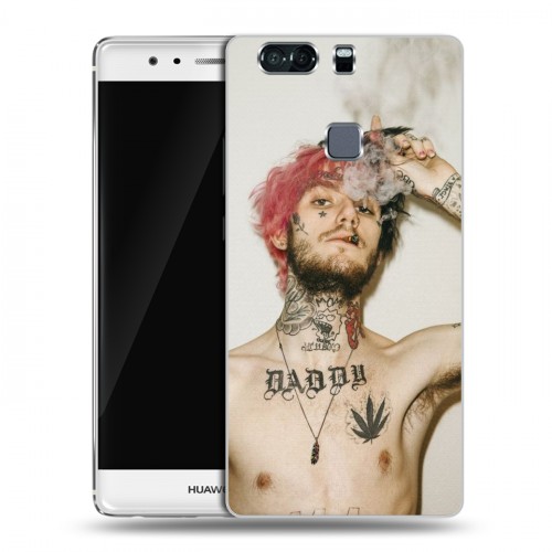 Дизайнерский пластиковый чехол для Huawei P9 Plus  Lil Peep