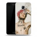 Дизайнерский пластиковый чехол для Samsung Galaxy C5  Lil Peep