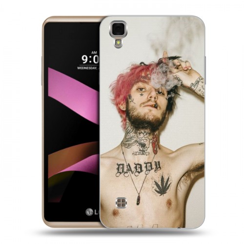 Дизайнерский силиконовый чехол для LG X Style  Lil Peep