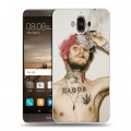 Дизайнерский пластиковый чехол для Huawei Mate 9  Lil Peep