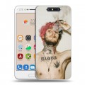 Дизайнерский пластиковый чехол для ZTE Blade V8  Lil Peep