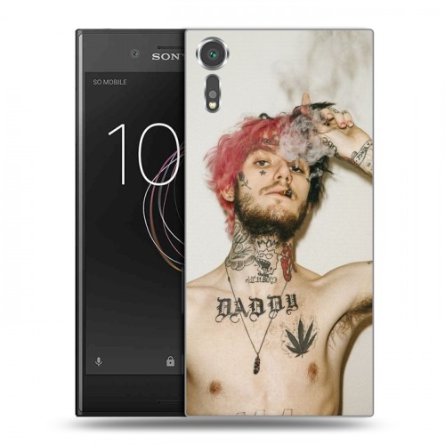 Дизайнерский пластиковый чехол для Sony Xperia XZs  Lil Peep