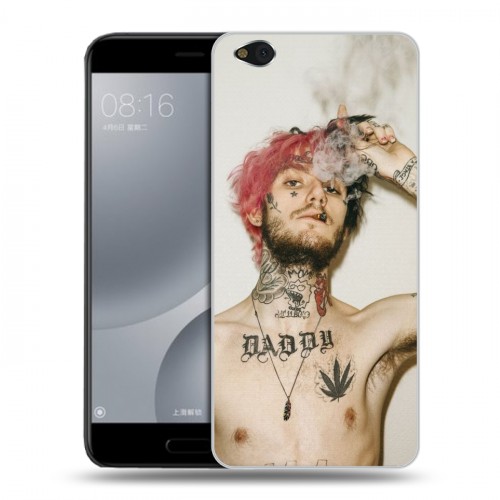 Дизайнерский пластиковый чехол для Xiaomi Mi5C  Lil Peep