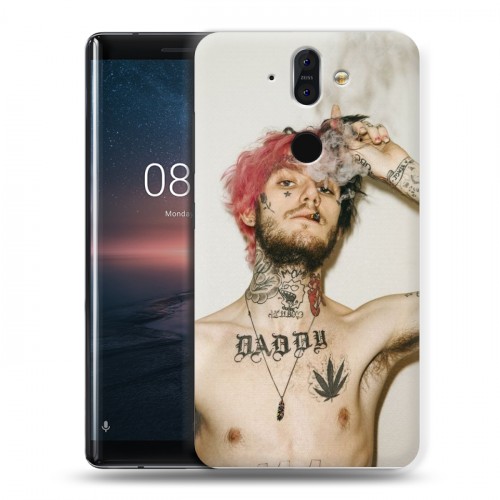 Дизайнерский пластиковый чехол для Nokia 8 Sirocco  Lil Peep