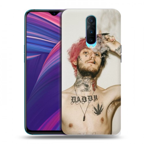 Дизайнерский пластиковый чехол для OPPO RX17 Pro  Lil Peep