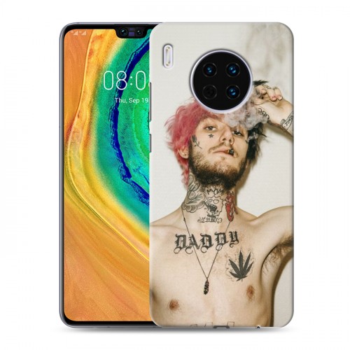 Дизайнерский пластиковый чехол для Huawei Mate 30  Lil Peep