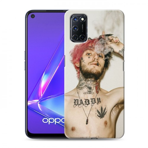 Дизайнерский пластиковый чехол для OPPO A52  Lil Peep