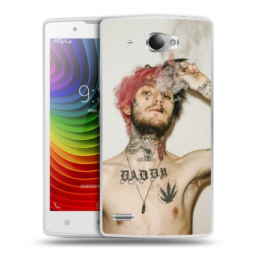 Дизайнерский пластиковый чехол для Lenovo S920  Lil Peep