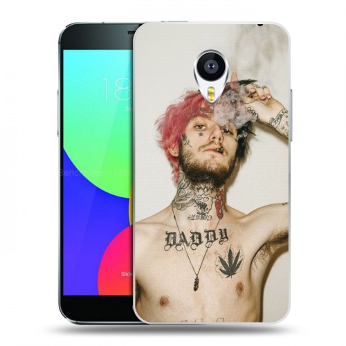 Дизайнерский пластиковый чехол для Meizu MX4 Pro  Lil Peep