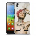 Дизайнерский пластиковый чехол для Lenovo A6000  Lil Peep