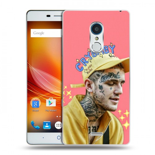 Дизайнерский пластиковый чехол для ZTE Blade X9  Lil Peep