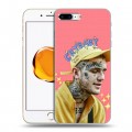 Дизайнерский пластиковый чехол для Iphone 7 Plus / 8 Plus  Lil Peep