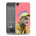 Дизайнерский пластиковый чехол для HTC Desire 530  Lil Peep