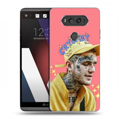 Дизайнерский пластиковый чехол для LG V20  Lil Peep