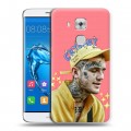 Дизайнерский пластиковый чехол для Huawei Nova Plus  Lil Peep