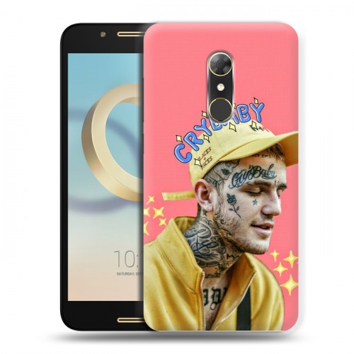 Дизайнерский силиконовый чехол для Alcatel A7  Lil Peep