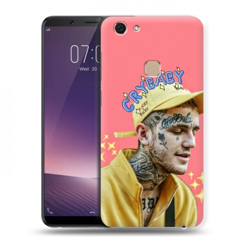 Дизайнерский пластиковый чехол для Vivo V7  Lil Peep