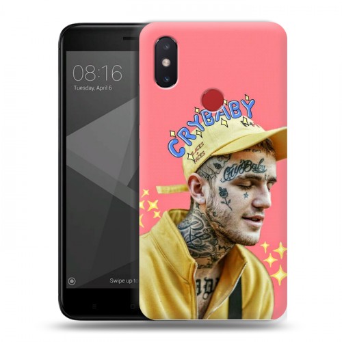 Дизайнерский пластиковый чехол для Xiaomi Mi8 SE  Lil Peep