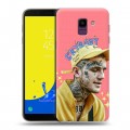 Дизайнерский пластиковый чехол для Samsung Galaxy J6  Lil Peep