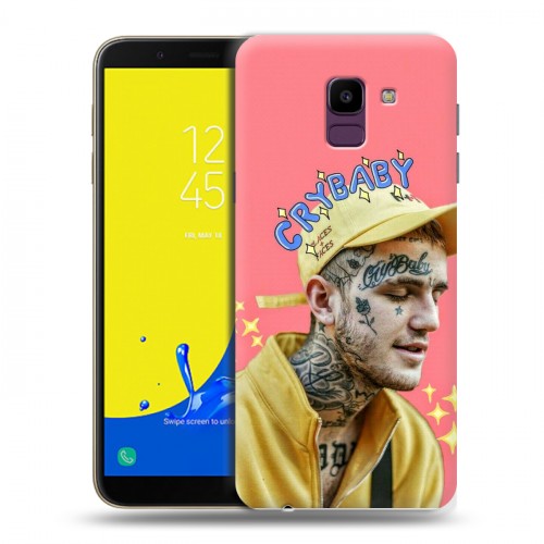 Дизайнерский пластиковый чехол для Samsung Galaxy J6  Lil Peep